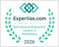 Best Medical Malpractice Lawyer in Philadelphia Award by Expertise