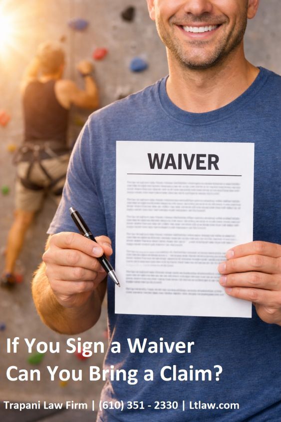 Can you file a personal injury lawsuit even if you signed a waiver?