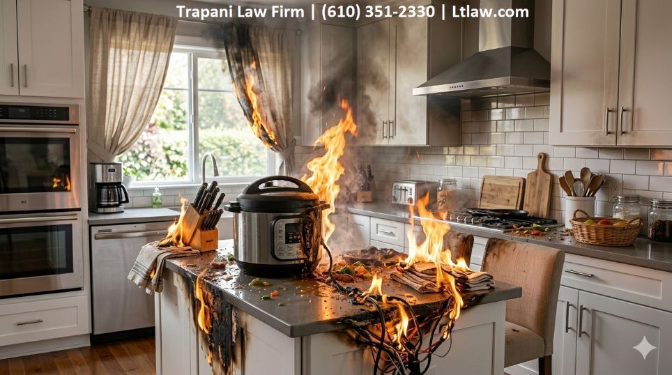 Philadelphia Product Liability Kitchen Presure Cooker Explosion