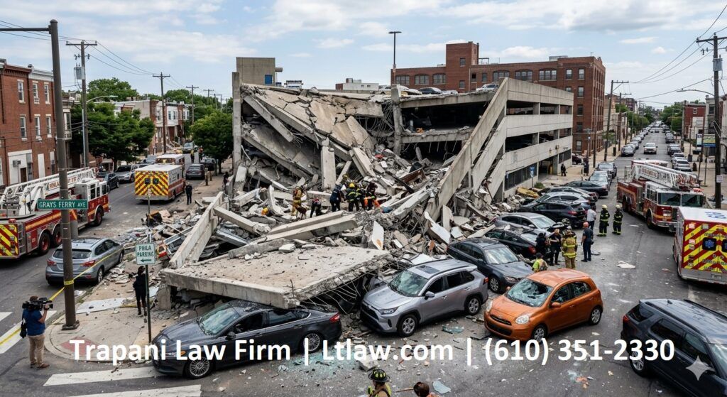 Philadelphia building (garage) collapse