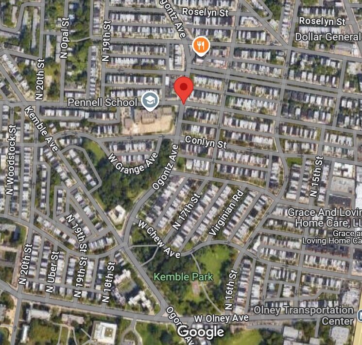W Nedro Ave & Ogontz Ave Philadelphia, PA Trapani Wrongful Death Law Firm