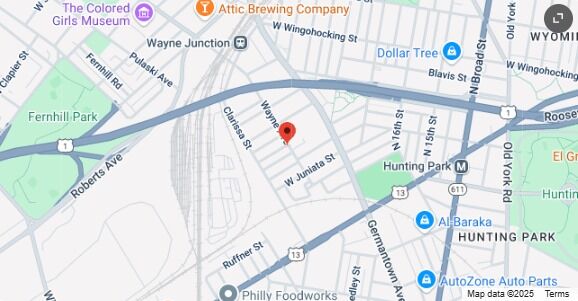 Explosion, building Collapse and a Wrongful Death Accident at the 1900 Block of W Bristol St. Nicetown, Philadelphia, PA - © Google