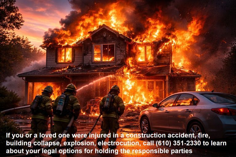 Allentown \house Fire Accident Injury Lawyer