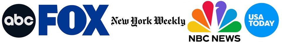 As seen on ABC, FOX, New York Weekly, NBC News, and USA Today